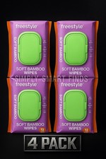 Freestyle Soft Bamboo Wipes   4 Pack Bundle 72 count; 288 Total Wipes 