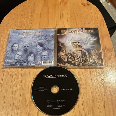 Brazen Abbot   Guilty As Sin CD 1st German press cornerstone joe lynn turner