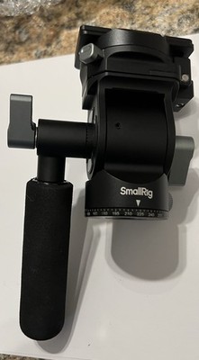 SmallRig CH20 Video Head with Flat Base Leveling Base w/ Arca-Swiss 4kg Load