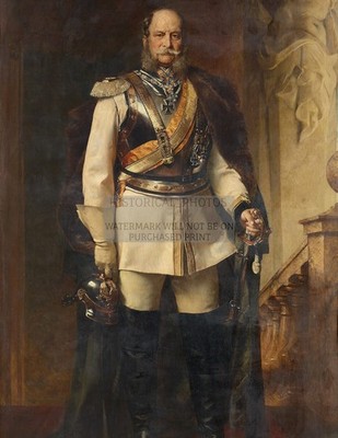 PORTRAIT KAISER WILHELM I GERMANY 1877 8.5X11 PHOTO
