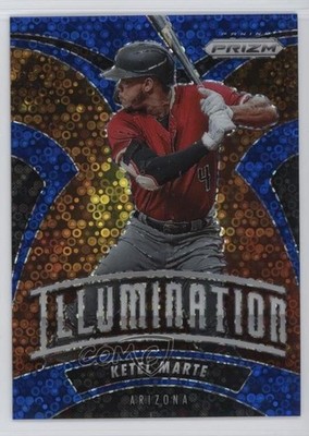 2020 Prizm Illumination Quick Pitch Blue Donut Circle 99/199 Ketel Marte 07rd