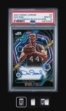 2023 Dan Issel Autograph Black Eclipse /10 Topps Cosmic Chrome PSA 10 - Pop 1
