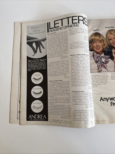 Glamour Magazine March 1974 - Great Vintage Ads, Fashions - Picture 4 of 9