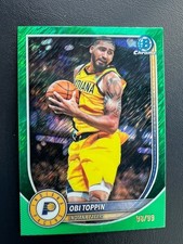 OBI TOPPIN 2025-2026 Bowman Chrome Basketball #BCV-162 Green /99