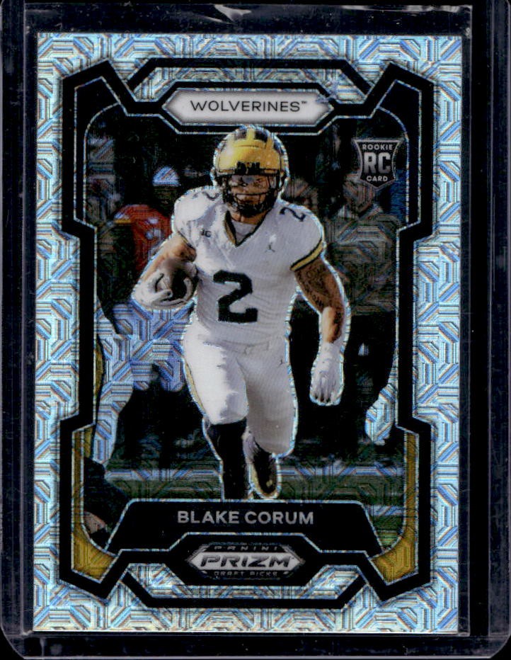 2024 Prizm Draft Picks Blake Corum RC Mojo Rookie #/25 Wolverines