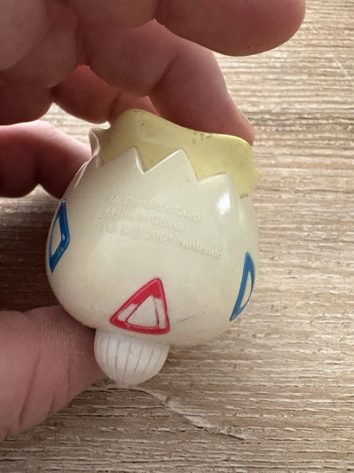 TOUPIE FIGURINE POKEMON 2001 NINTENDO HAPPY MEAL Mc DONALD'S AU CHOIX - Photo 3/4