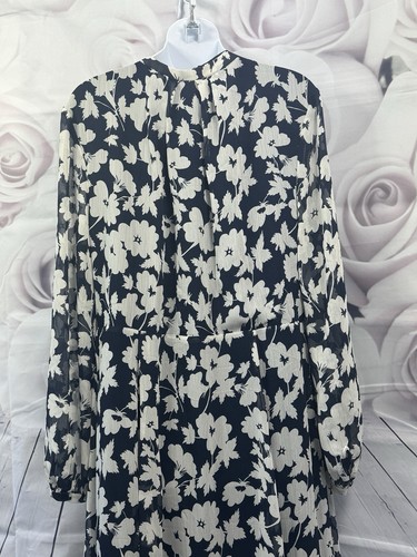 Somerset Alice Temperley John Lewis Shirt Maxi Dress Size 18 Blue White New £130 - Picture 9 of 11