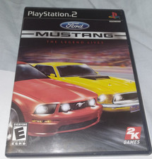 Ford Mustang The Legend Lives (Sony PlayStation 2, 2005) PS2 Black Label