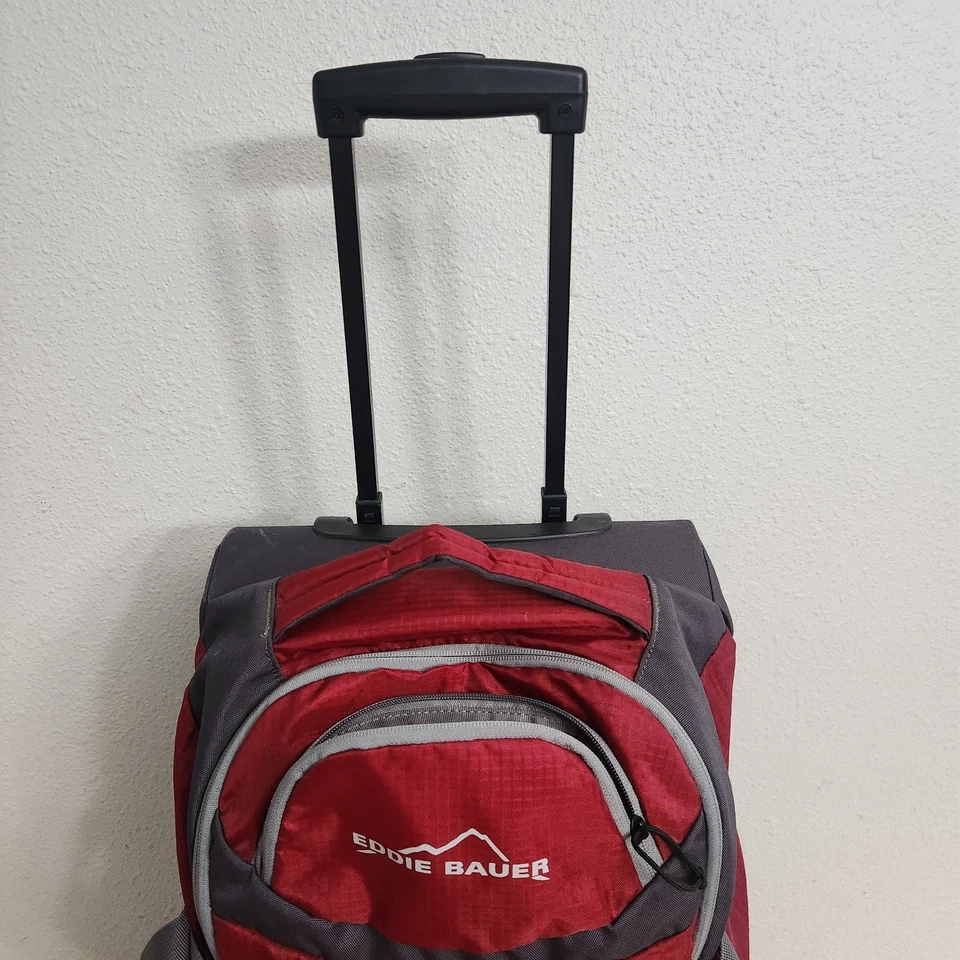 Bolsa de viaje con ruedas Eddie Bauer Commuter 21x12 mochila equipaje de mano Foto 2 de 4