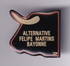 RARE PINS PIN'S .. ART FERIA TORO TAUREAU ALTERNATIVE MARTINS BAYONNE 64 ~GC