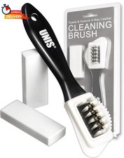 Suede  Nubuck Leather 4 Way Cleaning Caring Brush Shoe  Boots Cleaner Essentia