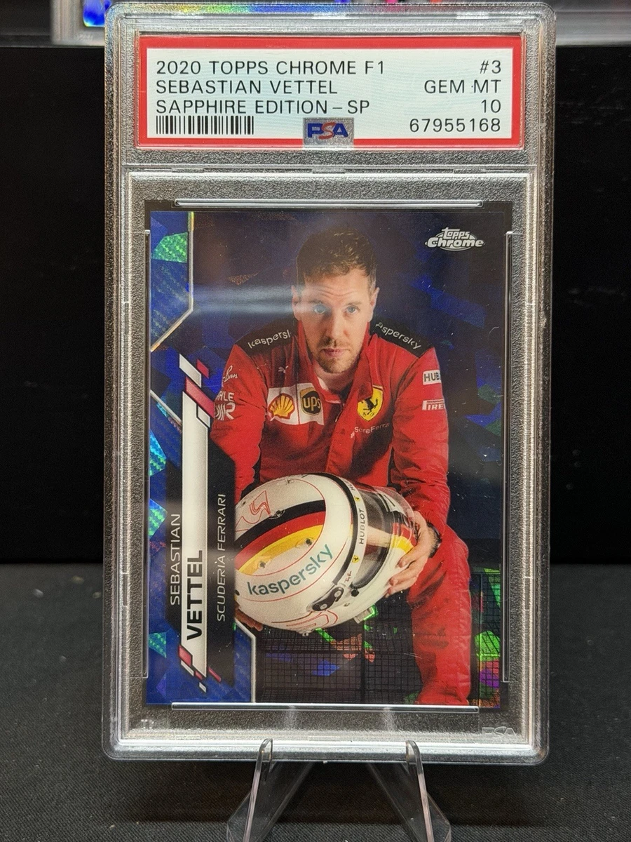 その他 2020 Topps F1 Sapphire Sebastian Vettel 2020 Topps Chrome Sapphire Edition Formula 1 - Sebastian Vettel #3