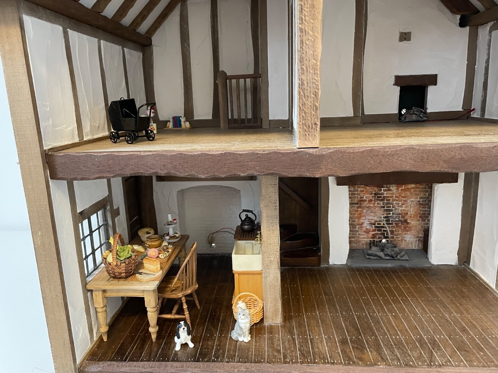 Little Homes of England thatched dolls house 1/12 scale eBay