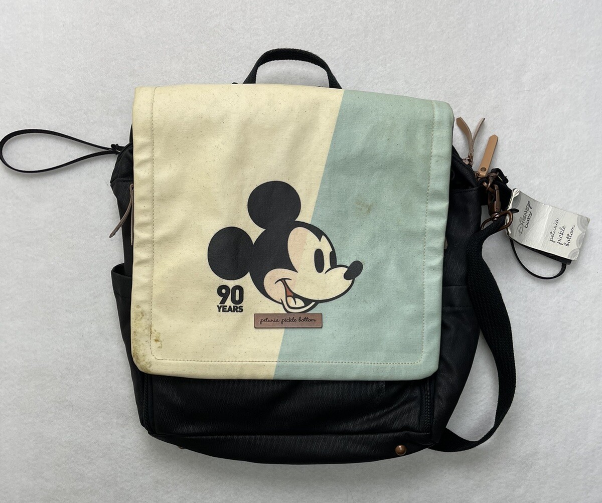 fabric backpack ace backpack in mickey's 90th vintage black white