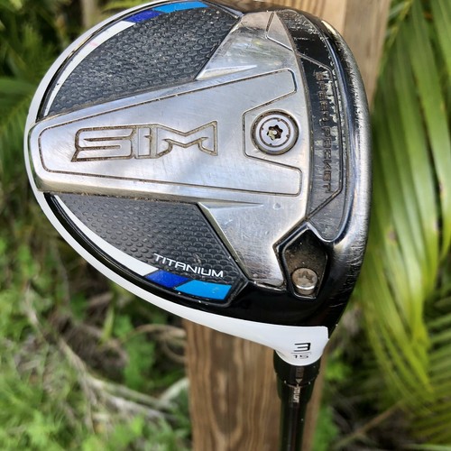 Taylormade SIM Titanium 3 Wood 15* Diamana Stiff Flex RH - Picture 2 of 12
