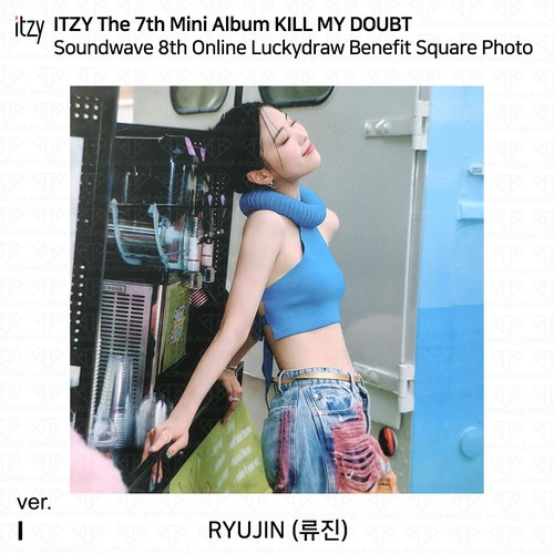 ITZY KILL MY DOUBT Soundwave 8th Online Luckydraw Photocard Benefit Square Photo - Picture 19 of 53