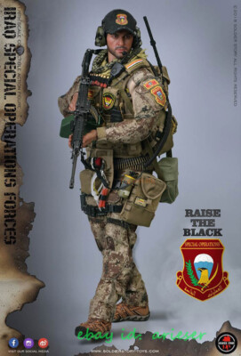 Soldier Story 1/6 Ss107 Iraqi Special Forces Machine Gunner