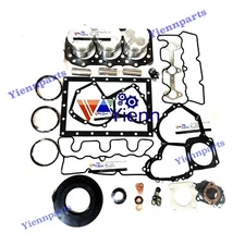 For Caterpillar CAT 3011C Engine Rebuild Kit Parts Piston Ring Full Gasket Set
