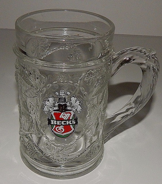 becks beer mug