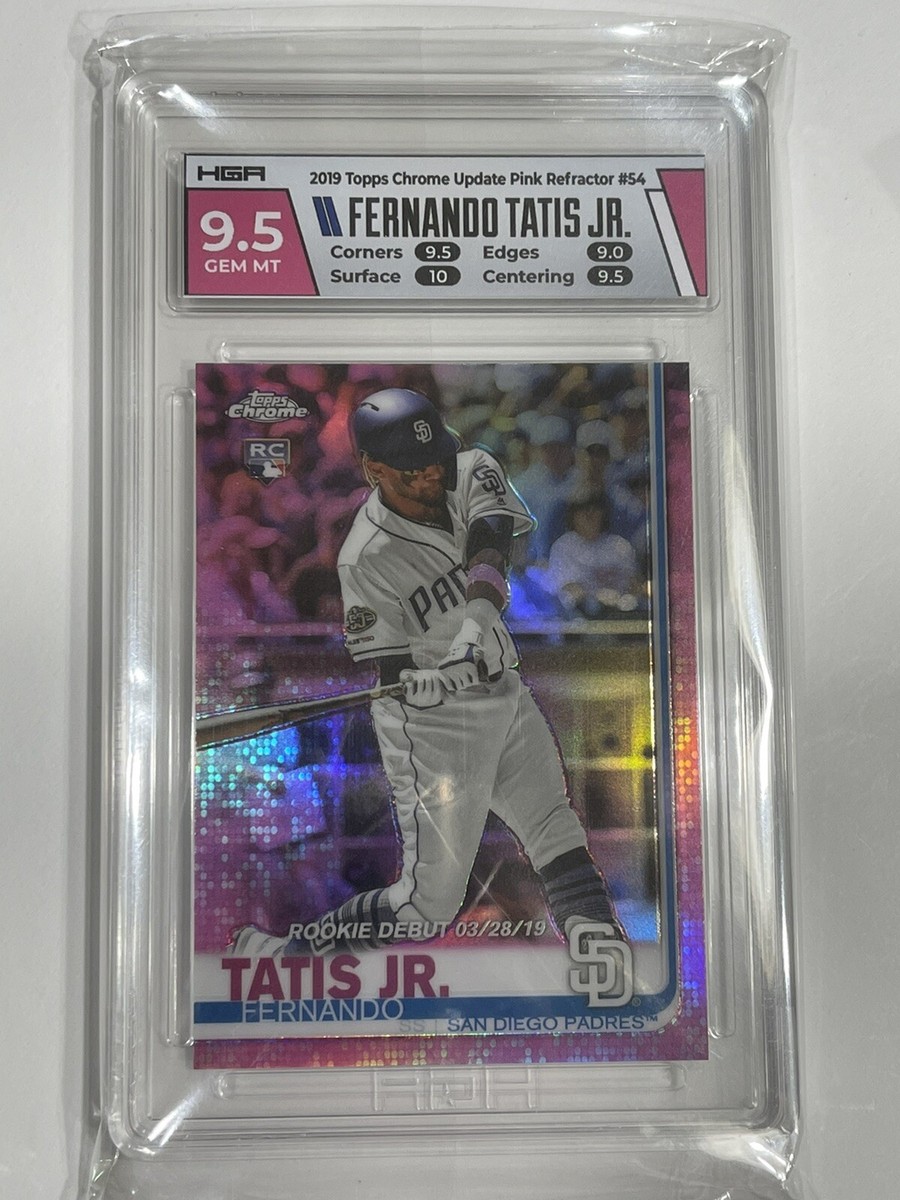 2019 TOPPS CHROME UPDATE #54 FERNANDO TATIS JR. PINK