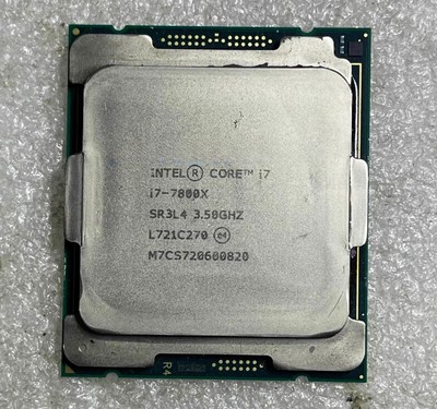 compatibility Intel Core i77800X CPU Processor 6 Core 12 Threads 3.5GHZ LGA 2066