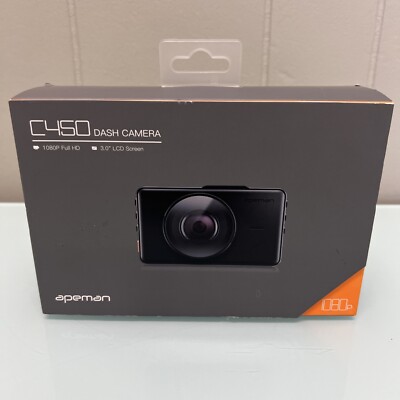 New APEMAN C450 Dash Camera 1080P FHD DVR Car Driving Recorder 3'' LCD Screen Cam