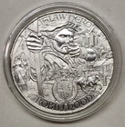 1oz Robin Hood $2 Niue Silver Round Coin the Outlaw Hero Sherwood Forest