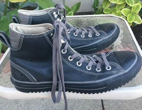 Unisex All-Star Converse Cuero High Top Zapatillas para hombre Talla 10 Wo  12 Buen | eBay