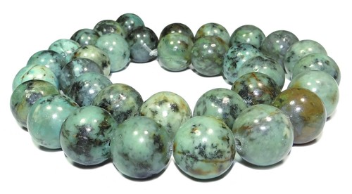 😏 Afrikanischer Türkis Kugeln 2, 3, 4, 6, 8, 10 oder 12 mm Perlen Strang 😉 - 第 1/8 張圖片