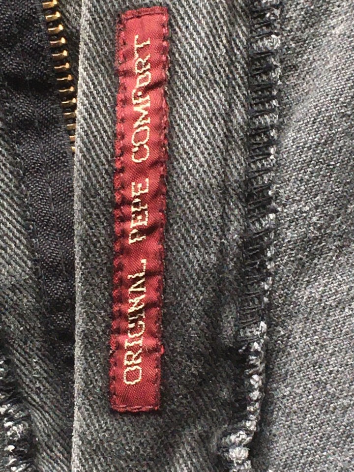 Pepe Jeans London Classic Mens pre faded Black Charcoal Jeans 30" W 30