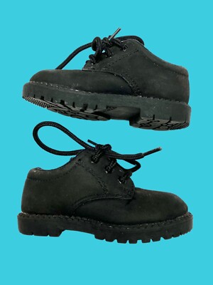 Black Toddler Baby Boys Shoes Size 4 Dress Sneakers Weebok by Reebok  