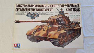 Tamiya KING TIGER Type VI Tank  1:16 RC 1981 Item 56004 NEW Boxed Ultra rare