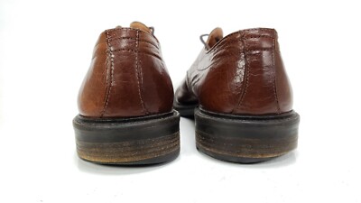 Bacco Bucci Mens Sz 10.5 Brown Cognac Leather Dress/Casual  display picture 2