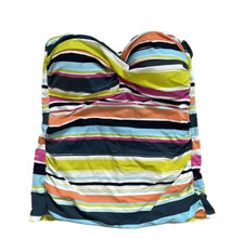 Anne Cole Women's Tankini Top Swimsuit Multi Size L 4924