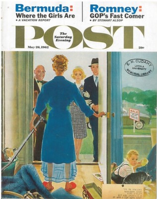 Saturday Evening Post May 26 1962 Bermuda Eddie Sachs George Romney Republican