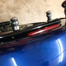 MOFUN Backrest Sissy Bar Point Docking Hardware Kit For Harley Softail FXST FLST