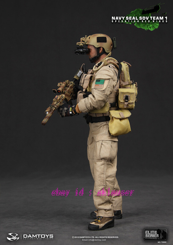 DAMTOYS OPERATION RED WINGS フィギュア DAMTOYS 1:6 78084 Operation Red Wings Navy Seals SDV Team 1