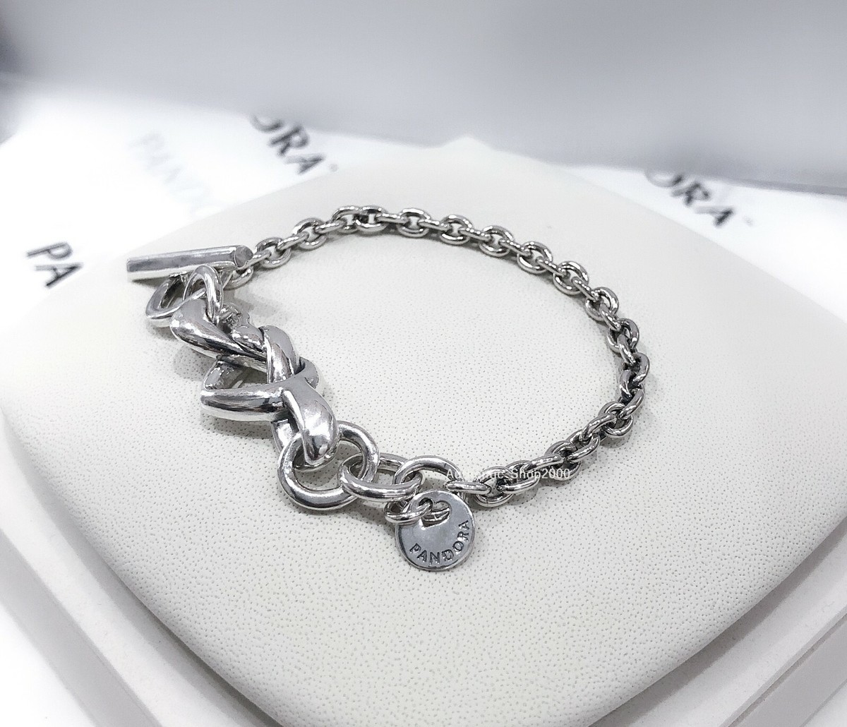 Silver 925  Links パ−プルString リストバンド Silver 925 Links パ−プルString リストバンド