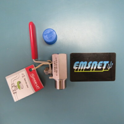 Ham-let / McMasters  H785-SS-G-1/2-T Qty of 1 per Lot Ham-Let Ball Valves, H-700