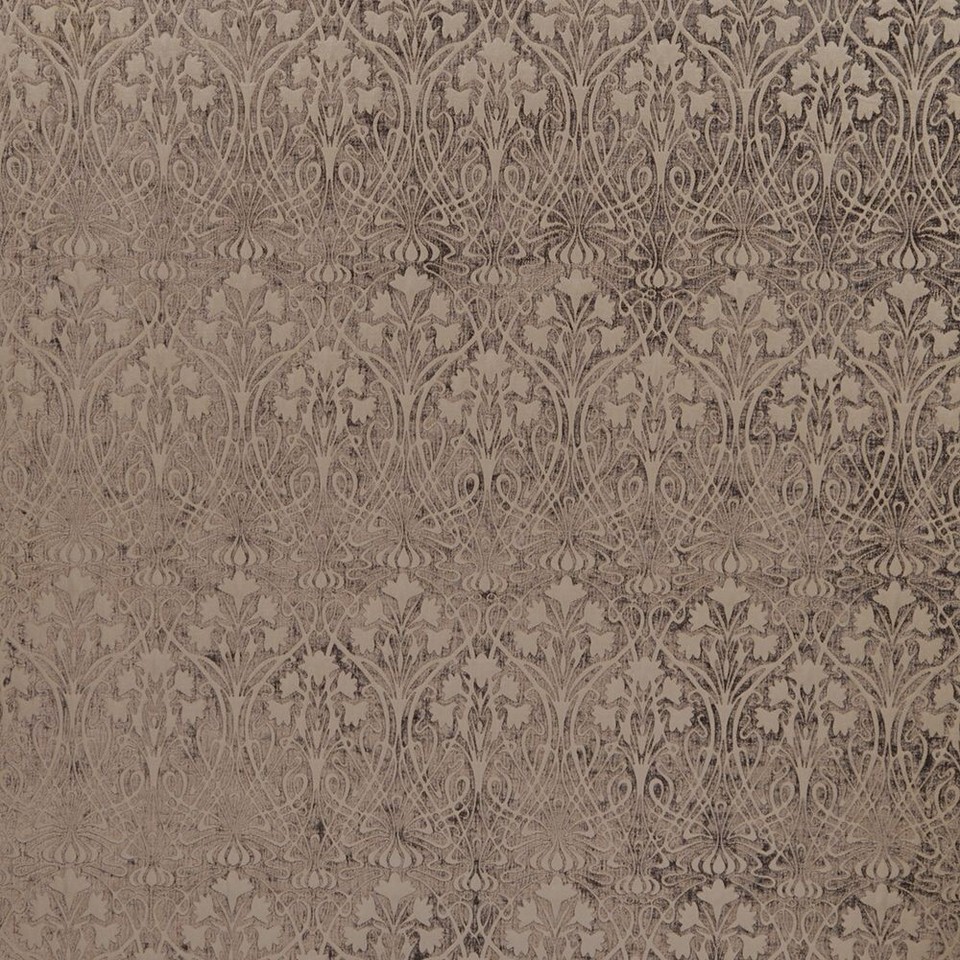 Tissu Chenille D'ameublement ILiv Tiverton - Couleur Cayenne (rouge) - 1,6 Mètres - Pour Coussins, Rideaux