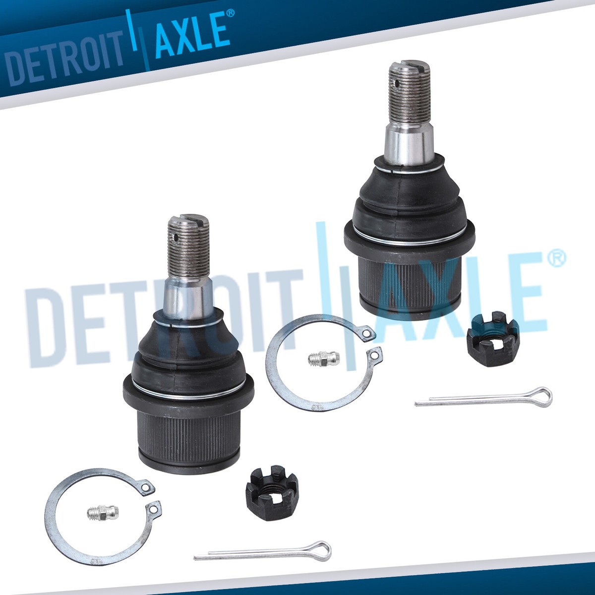 AM Autoparts Front Lower Ball Joint Kit For Dodge Chrysler 2WD – Left + Right – 2005-2017