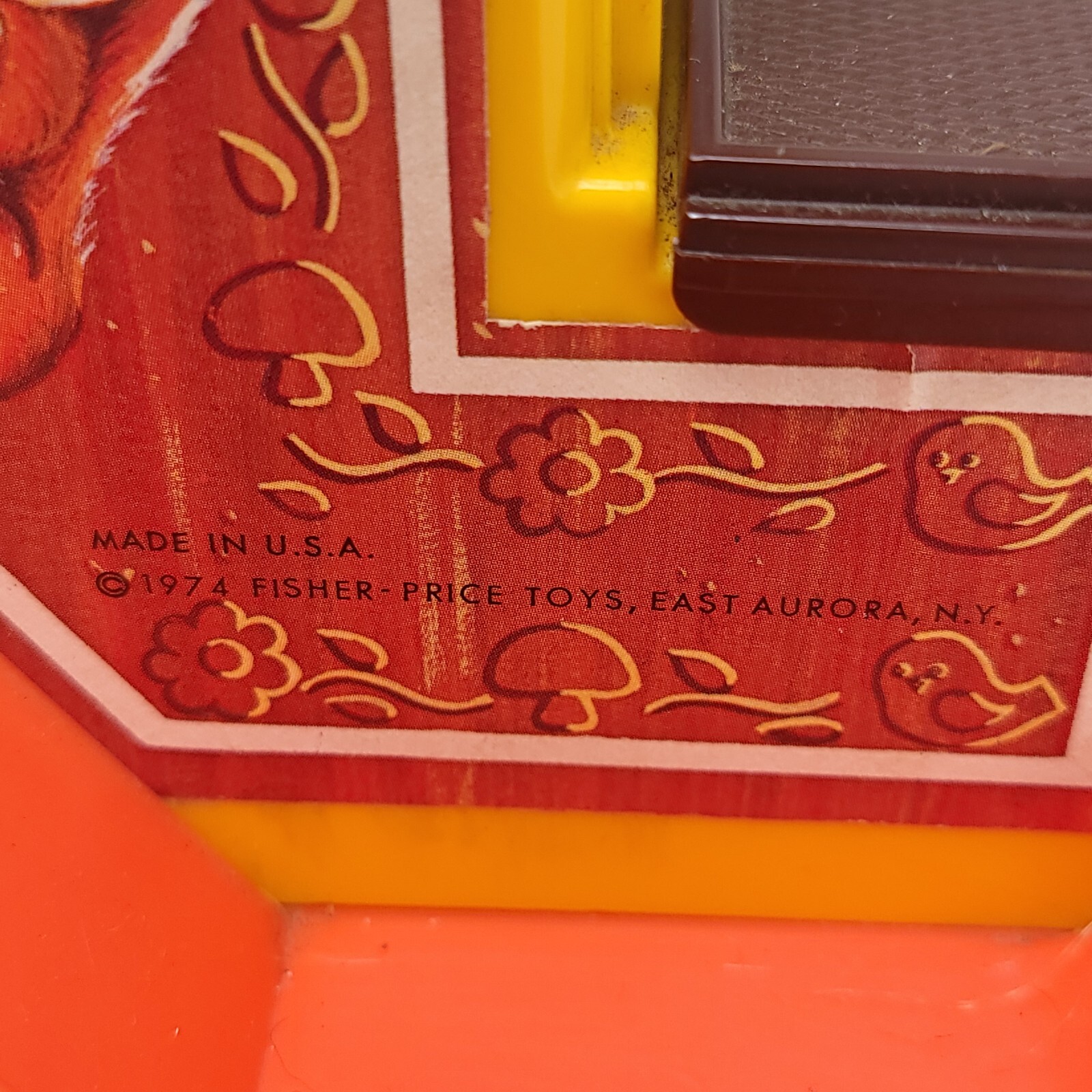 как выглядит Vintage Fisher Price Cash Register Toy 1974 Working фото