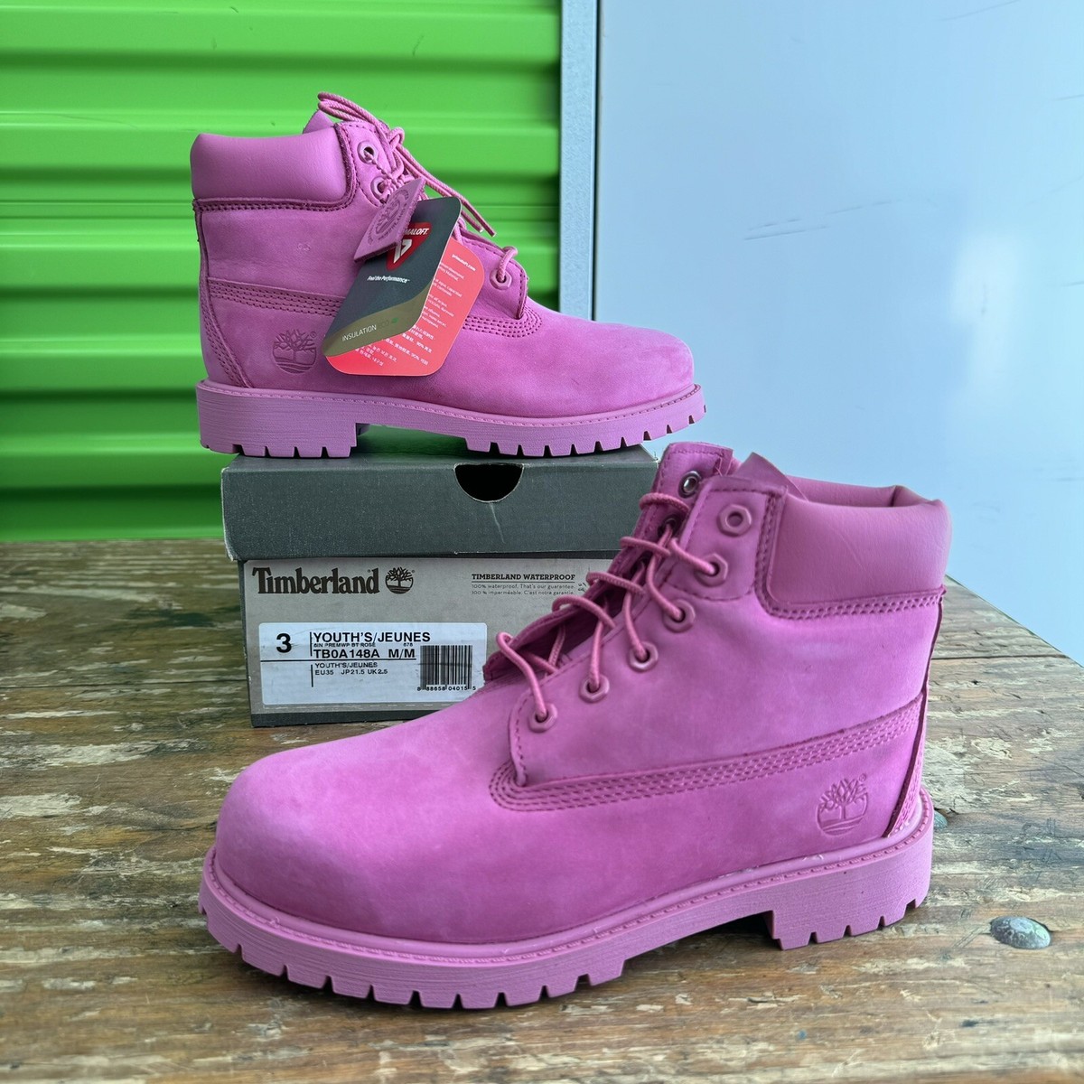 Timberland 6in Premium Classic Boots In Rose Pink NEW With Box 3