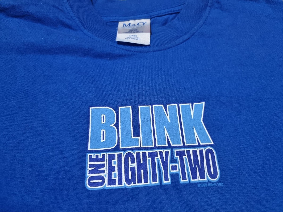 rare 90s Vintage 1999 Blink 182 T Shirt Size L 21.5*29 inch | eBay