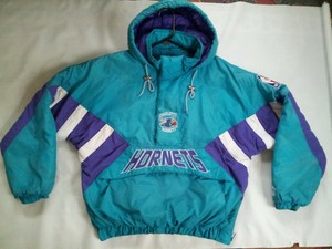 charlotte hornets starter jacket pullover