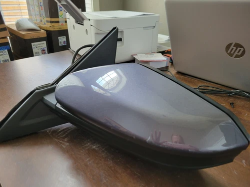 NEW GRAY 2016-2021 Mirror fits Honda Civic EX & Si Driver Left Heat Coupe Sedan