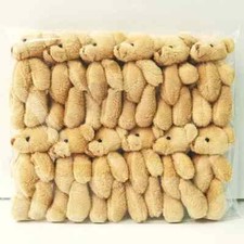12pcs/Lot 5.1 inchs Brown Jointed Bears Bouquet DIY Bear Stuffed Plush Toy Doll