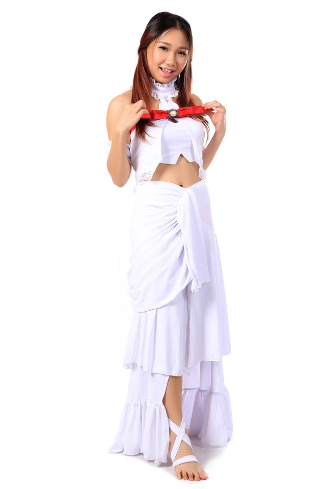 Costume Anime Yuuki Asuna Cosplay Flash Aqua Fairy Halloween Festa Taglia Bambino-US3XL - Immagine 2 di 4