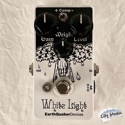 Used Original #1164 EarthQuaker Devices White Light Overdrive 2015