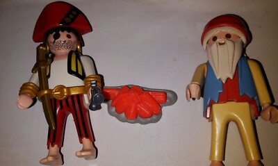Playmobil  Pirat trifft auf Einsiedler auf einer einsamen Insel